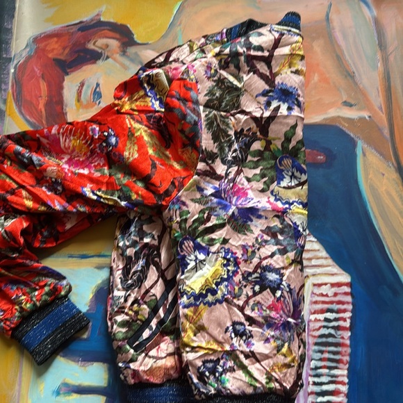 Hem silky vintage Japanese style jacket - Picture 5 of 5